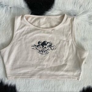 Angel Baby Cropped Tank